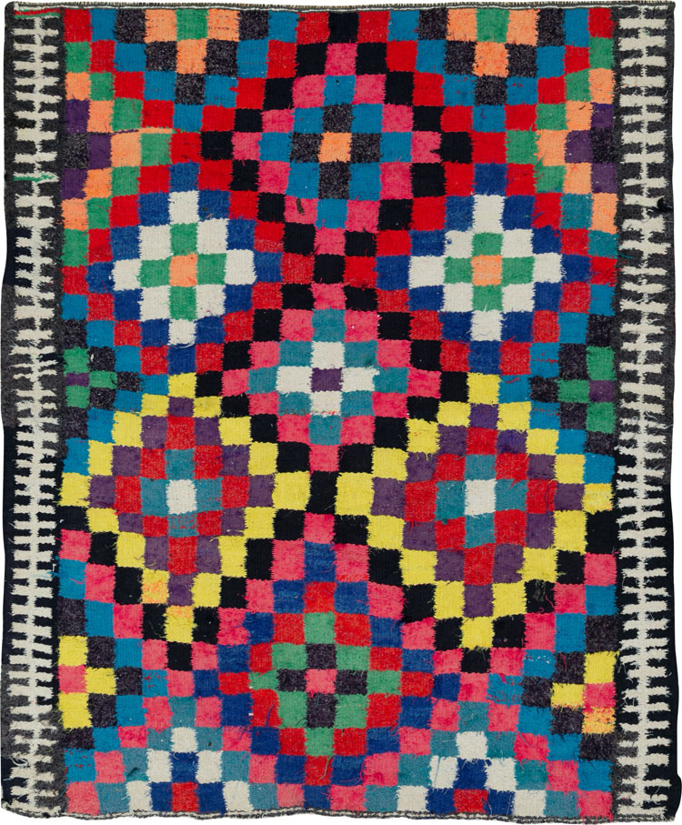 Vintage Persian Flatweave, No.26054 - Gss