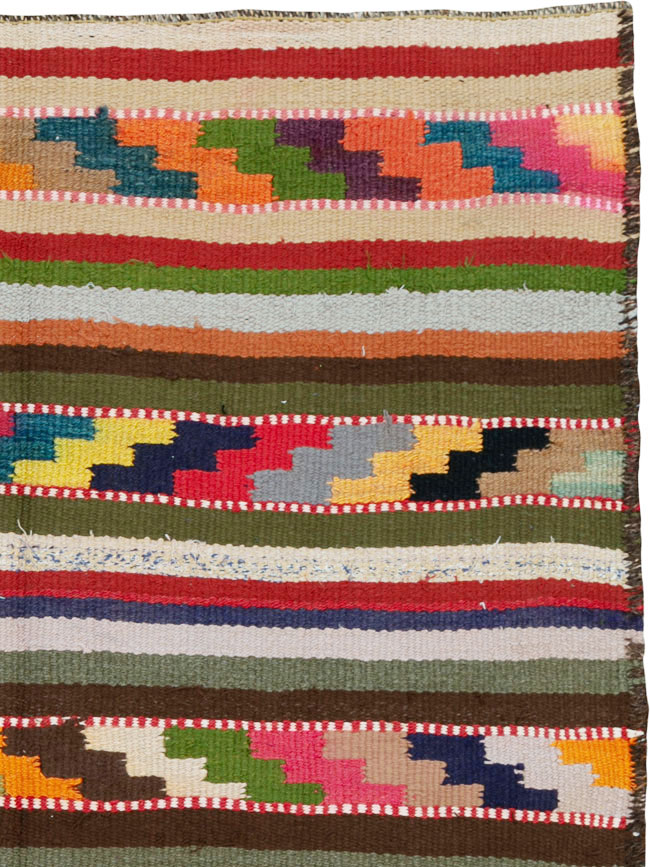 Vintage Persian Flatweave, No.26062 - Gss