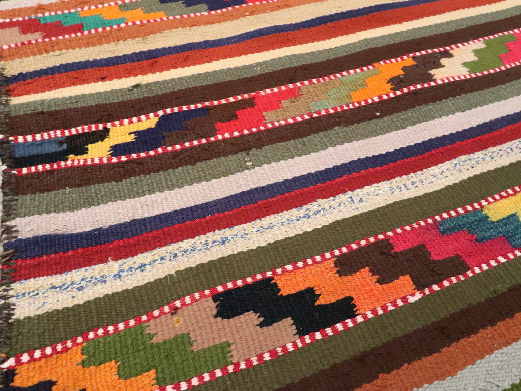 Vintage Persian Flatweave, No.26062 - Gss