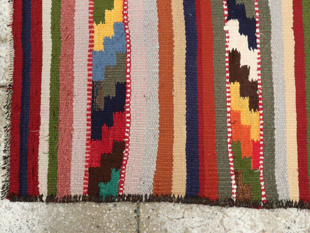 Vintage Persian Flatweave, No.26062 - Gss