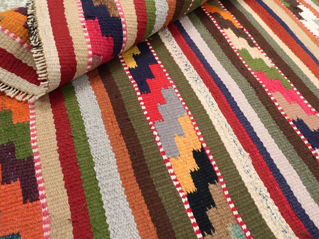 Vintage Persian Flatweave, No.26062 - Gss