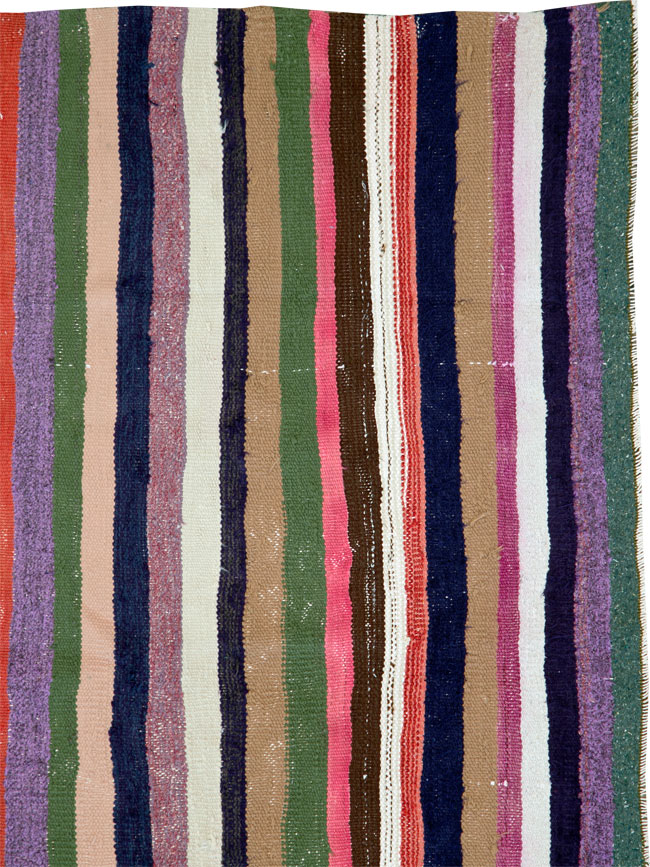 Vintage Persian Flatweave, No.26067 - Gss