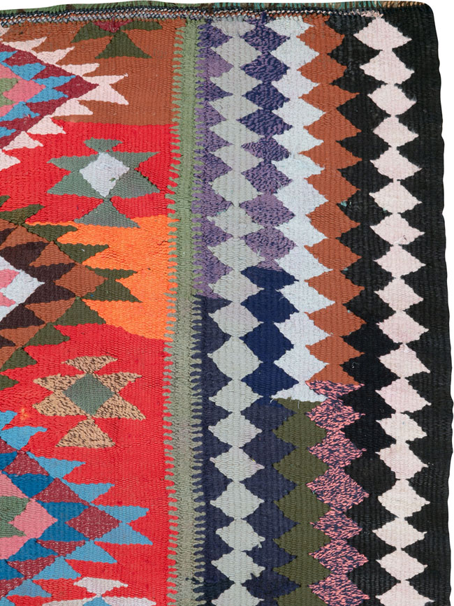 Vintage Persian Flatweave, No.26070 - Gss