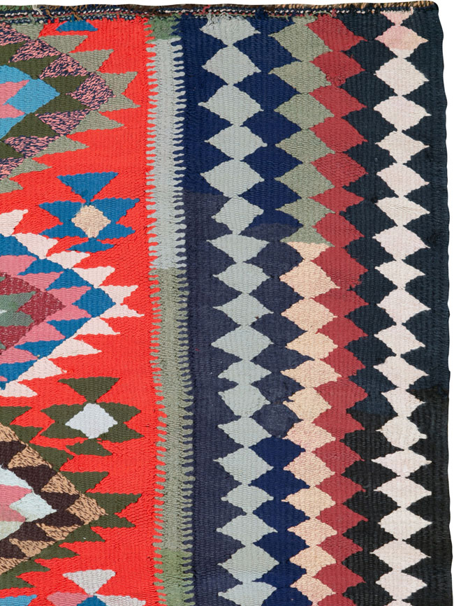 Vintage Persian Flatweave, No.26070 - Gss