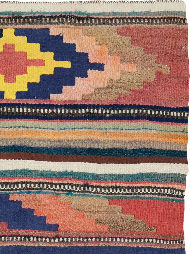 Vintage Persian Flatweave, No.26071 - Gss