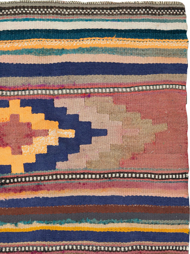 Vintage Persian Flatweave, No.26071 - Gss