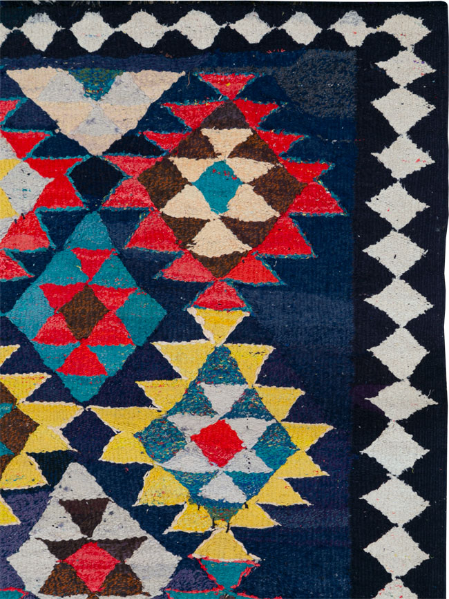 Vintage Persian Flatweave Kilim , No.26075 - Gss