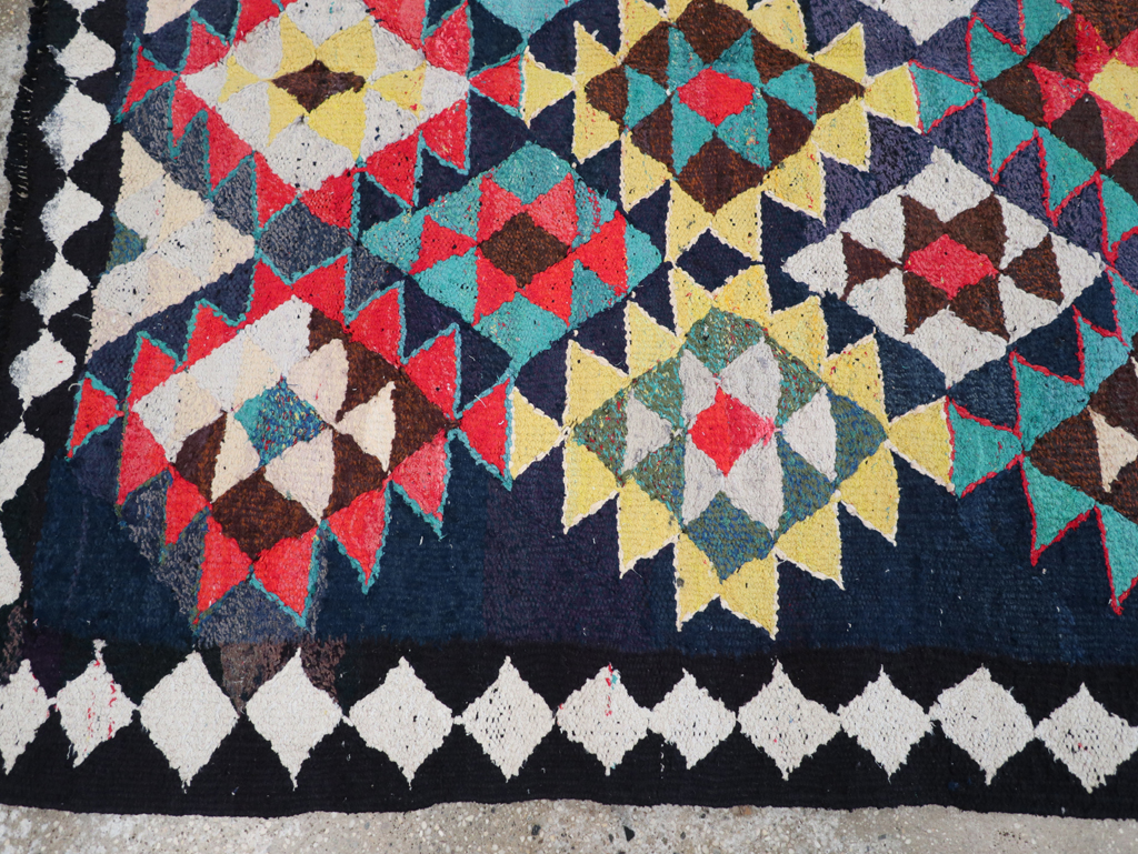Vintage Persian Flatweave Kilim , No.26075 - Gss