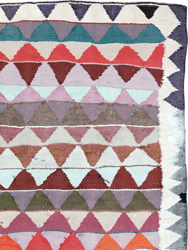 Vintage Persian Flatweave, No.26076 - Gss
