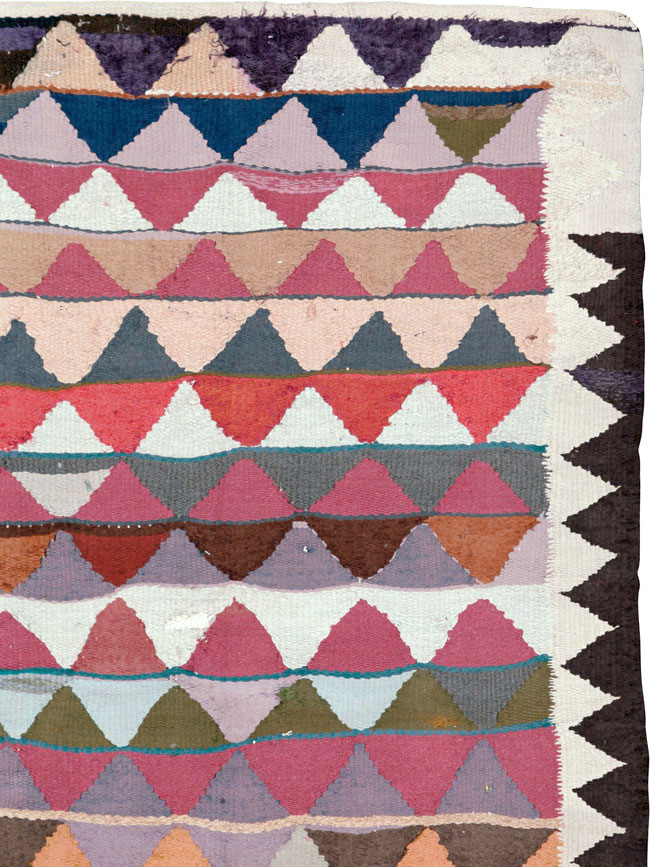 Vintage Persian Flatweave, No.26076 - Gss