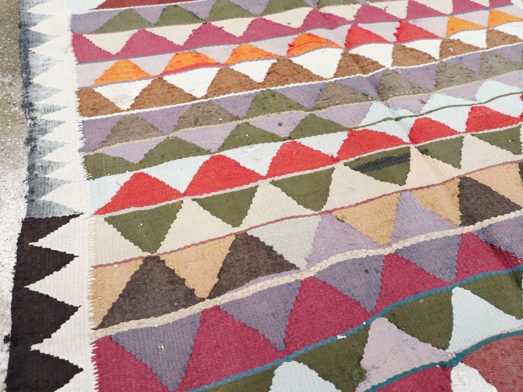 Vintage Persian Flatweave, No.26076 - Gss