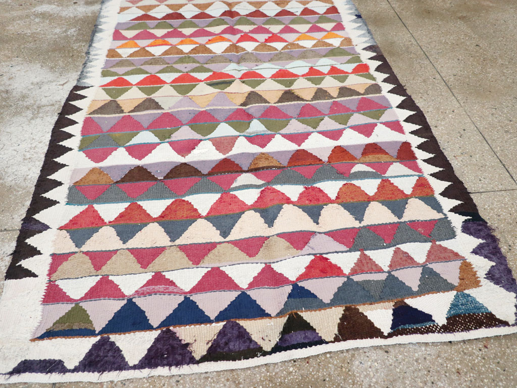 Vintage Persian Flatweave, No.26076 - Gss