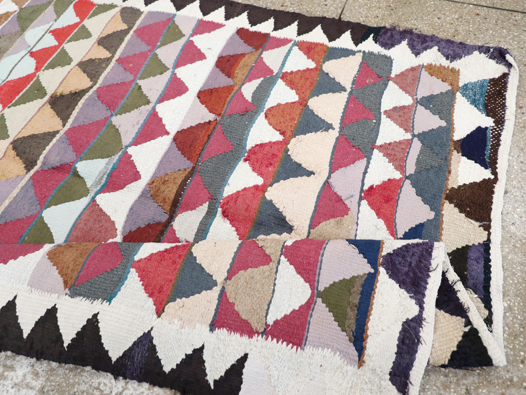 Vintage Persian Flatweave, No.26076 - Gss