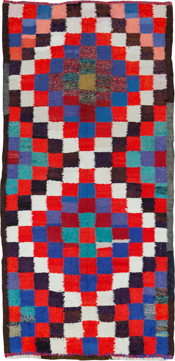 Vintage Persian Flatweave Kilim, No.26077 - Gss