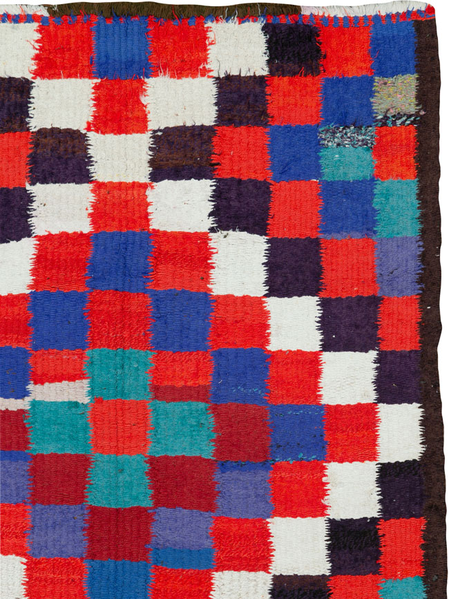 Vintage Persian Flatweave, No.26077 - Gss