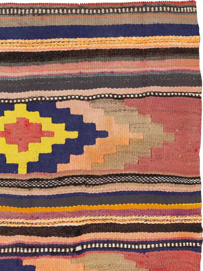 Vintage Persian Flatweave, No.26081 - Gss