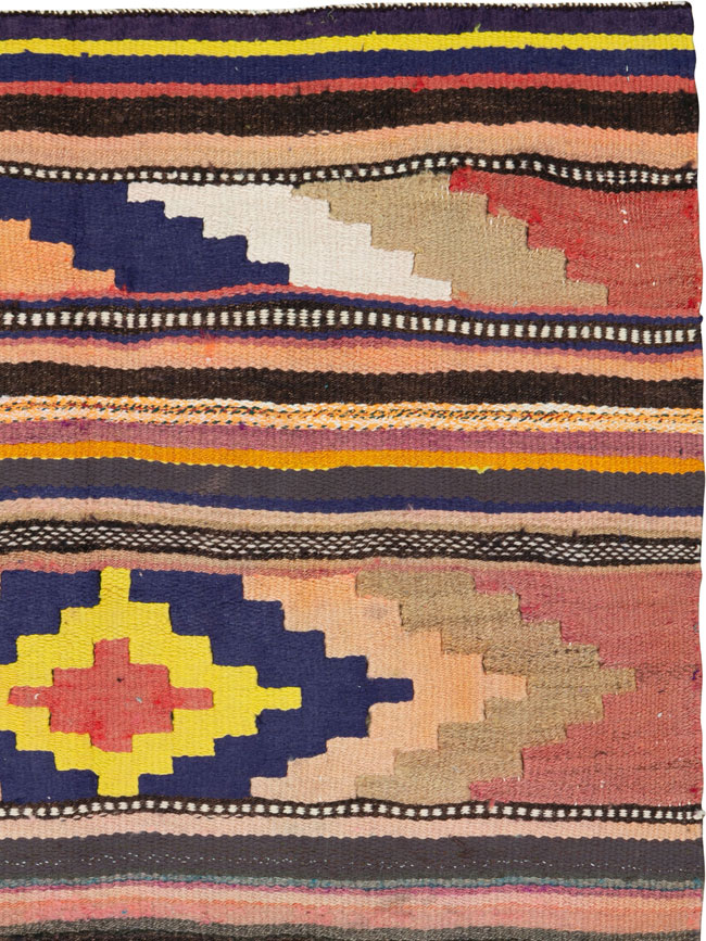 Vintage Persian Flatweave, No.26081 - Gss