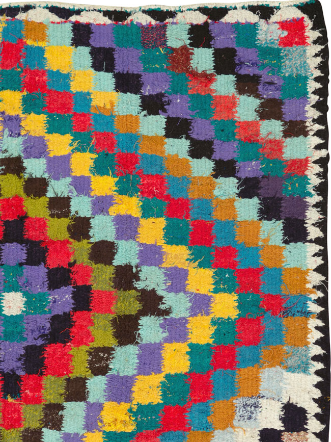 Vintage Persian Flatweave, No.26085 - Gss