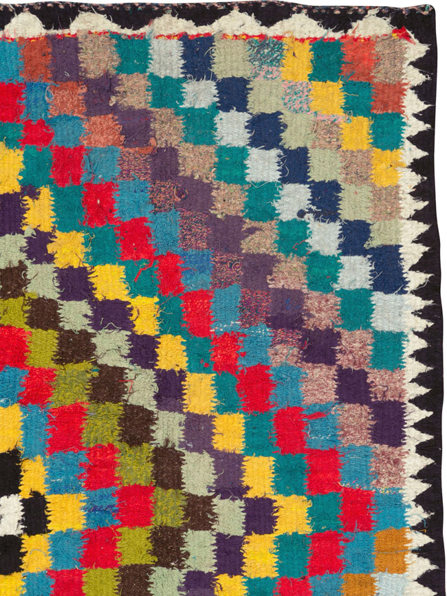 Vintage Persian Flatweave, No.26085 - Gss