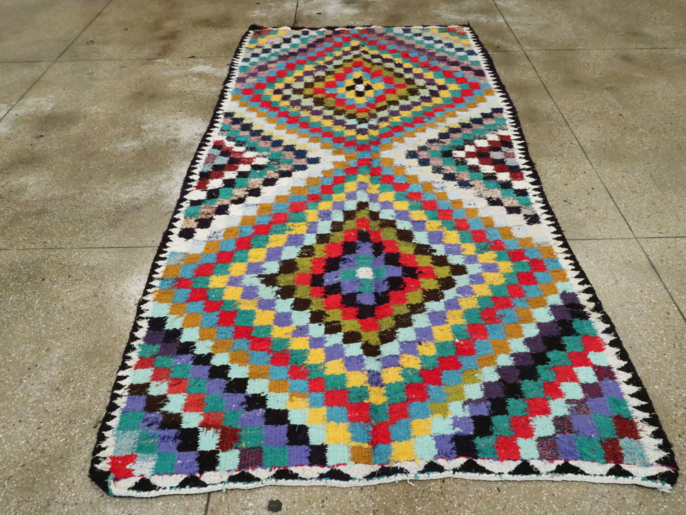 Vintage Persian Flatweave, No.26085 - Gss