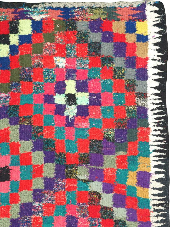 Vintage Persian Flatweave Kilim, No.26087 - Gss