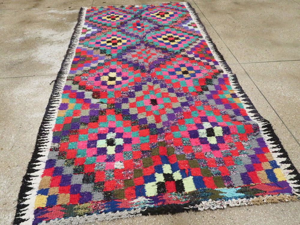 Vintage Persian Flatweave Kilim, No.26087 - Gss