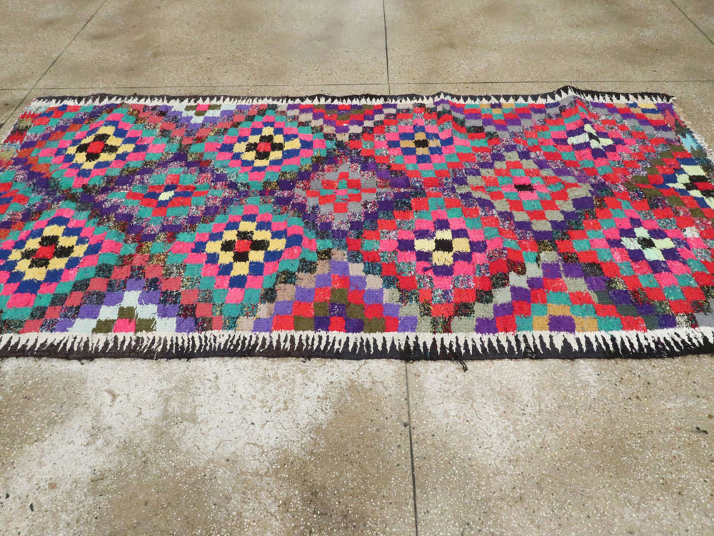Vintage Persian Flatweave Kilim, No.26087 - Gss