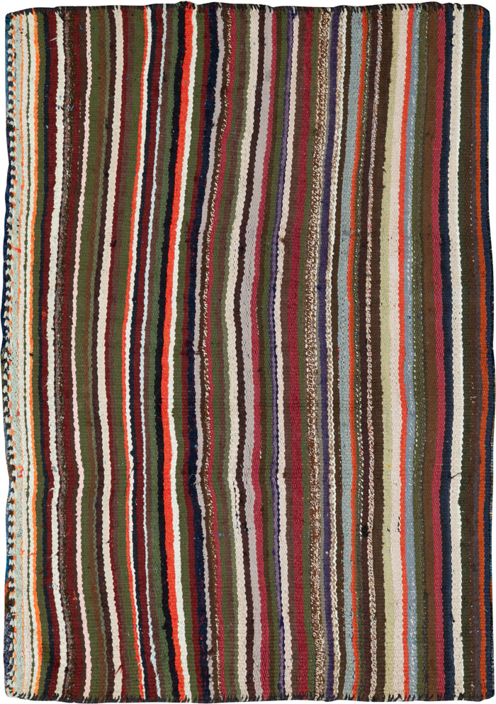 Vintage Persian Flatweave, No.26089 - Gss