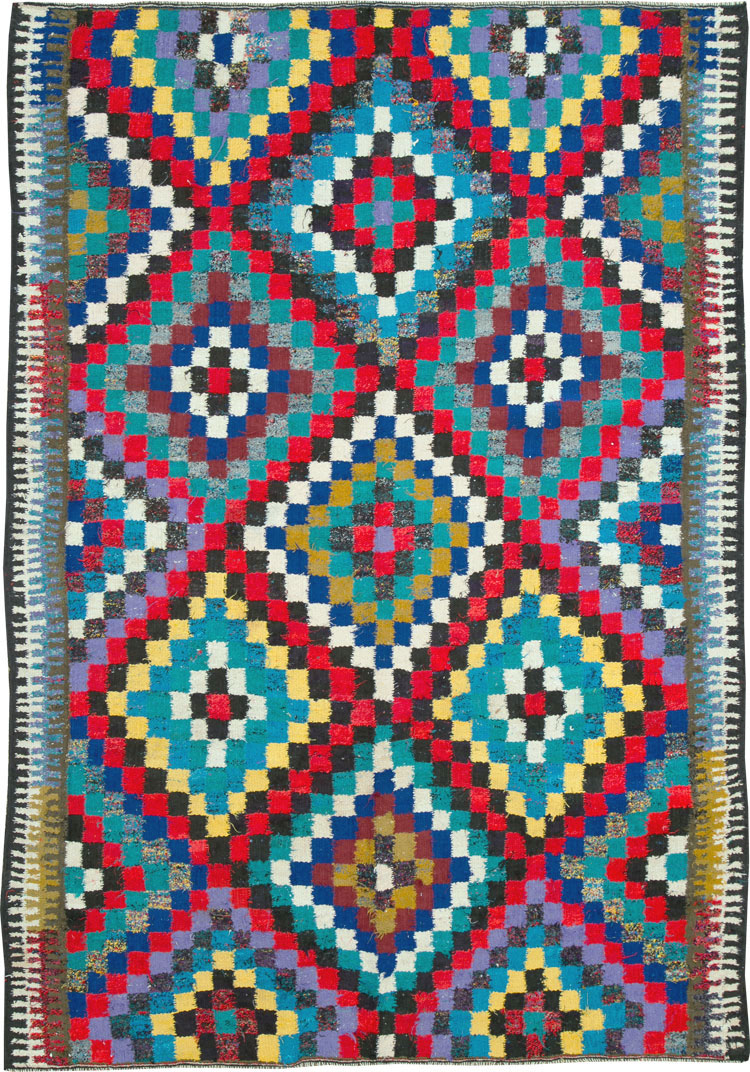 Vintage Persian Flatweave Kilim, No.26092 - Gss