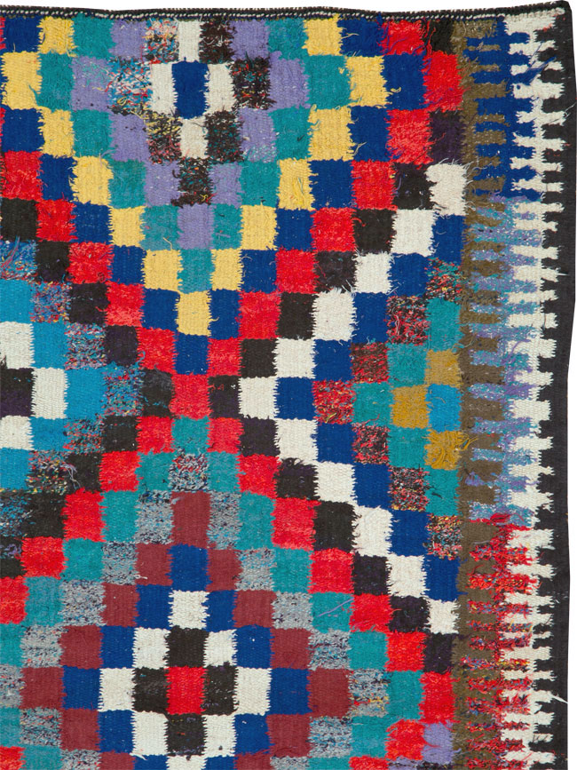 Vintage Persian Flatweave Kilim, No.26092 - Gss