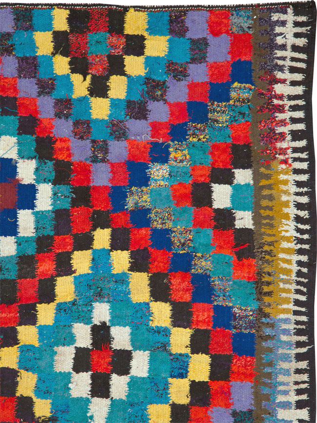 Vintage Persian Flatweave Kilim, No.26092 - Gss