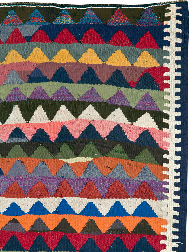 Vintage Persian Flatweave, No.26093 - Gss