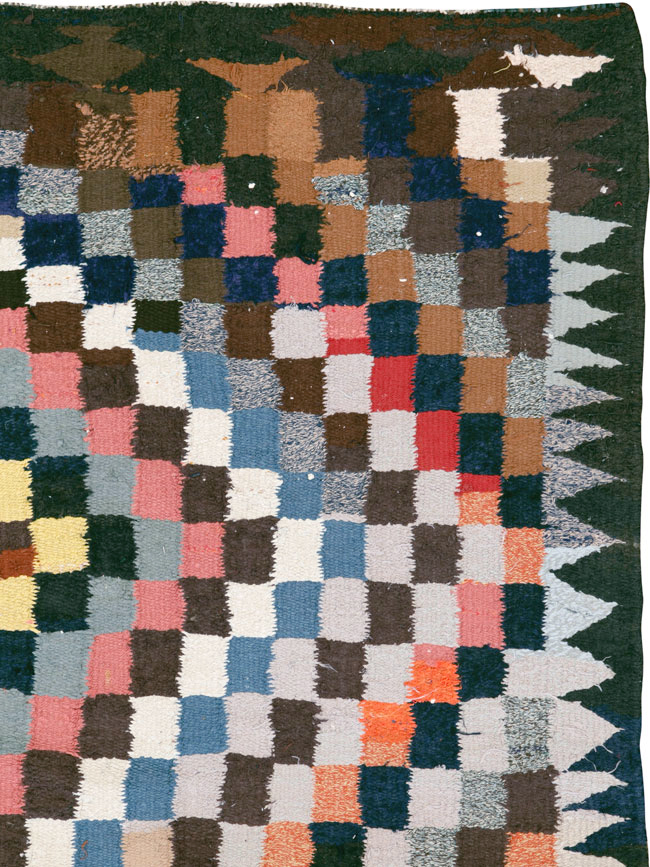 Vintage Persian Flatweave, No.26094 - Gss