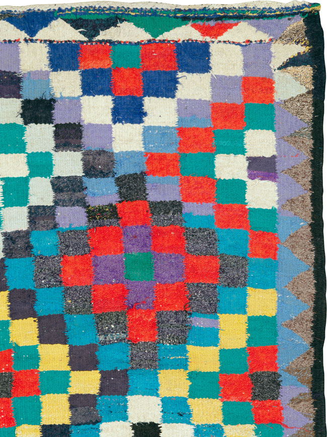 Vintage Persian Flatweave, No.26096 - Gss