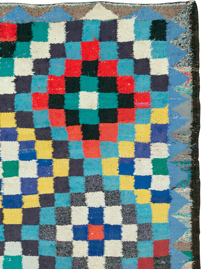 Vintage Persian Flatweave, No.26096 - Gss