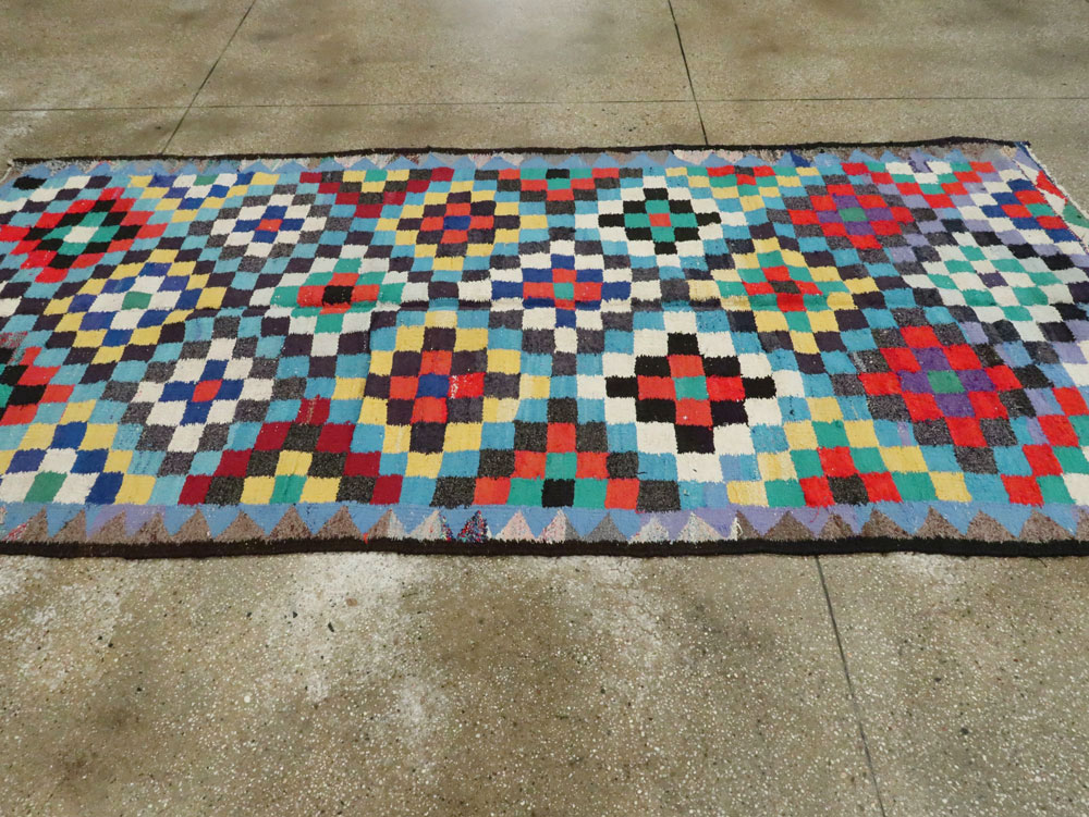 Vintage Persian Flatweave, No.26096 - Gss