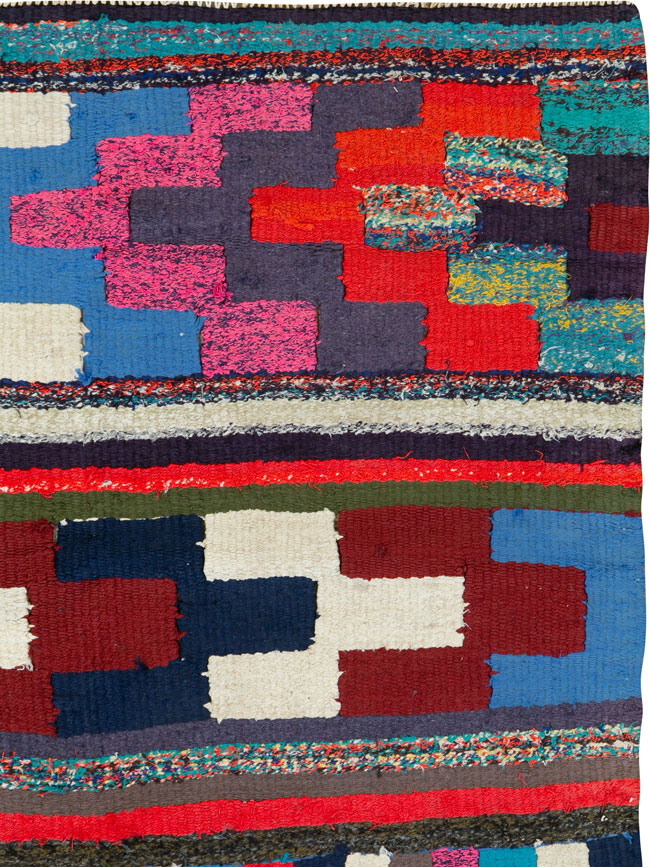 Vintage Persian Flatweave, No.26097 - Gss