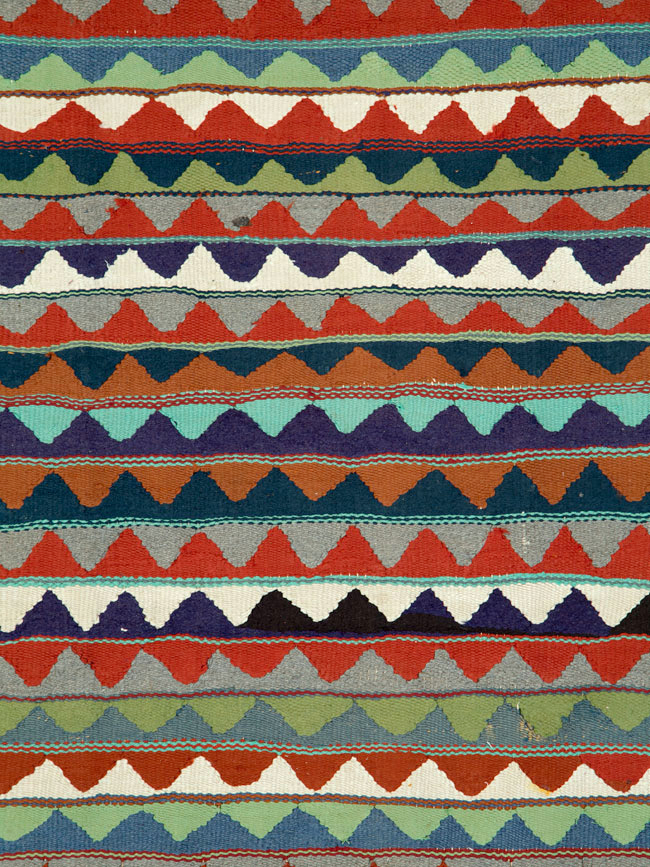 Vintage Persian Flatweave, No.26099 - Gss