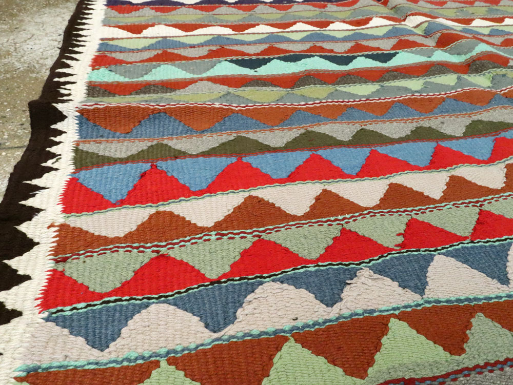 Vintage Persian Flatweave, No.26099 - Gss