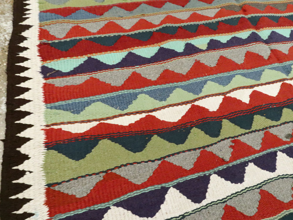 Vintage Persian Flatweave, No.26099 - Gss