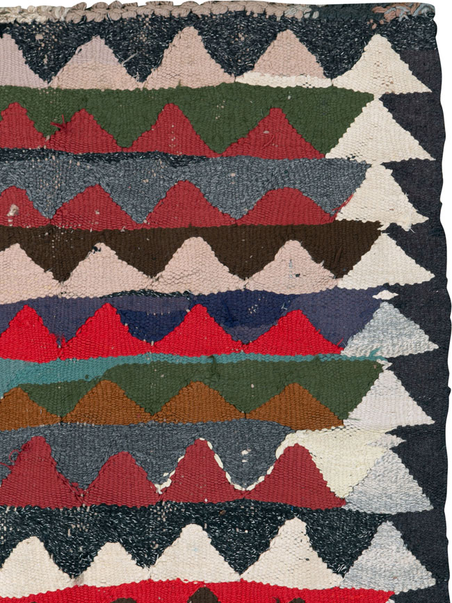 Vintage Persian Flatweave, No.26102 - Gss