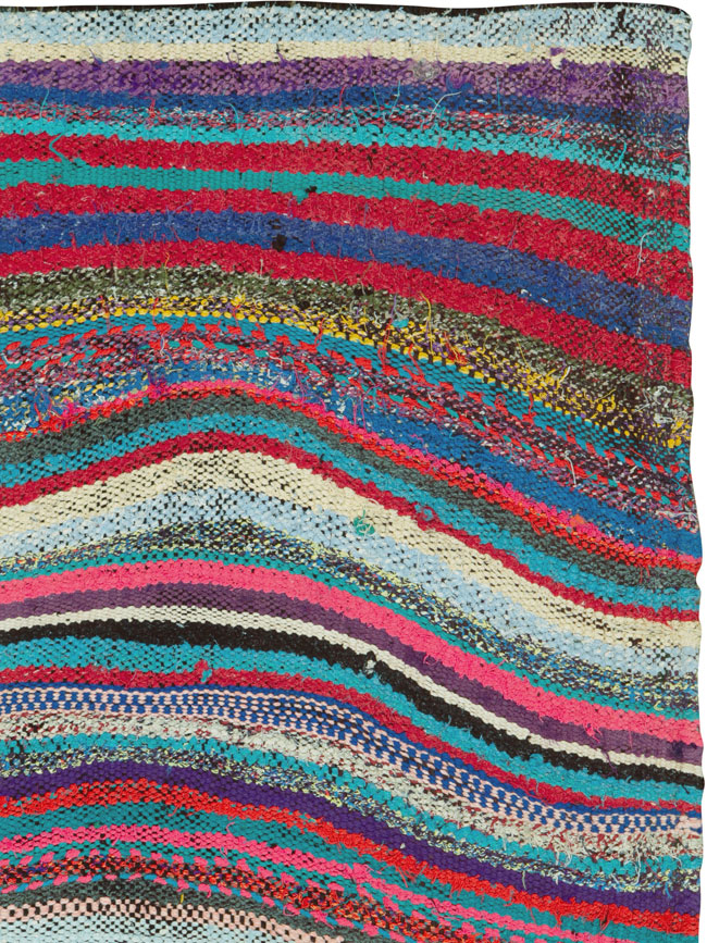 Vintage Persian Flatweave, No.26103 - Gss