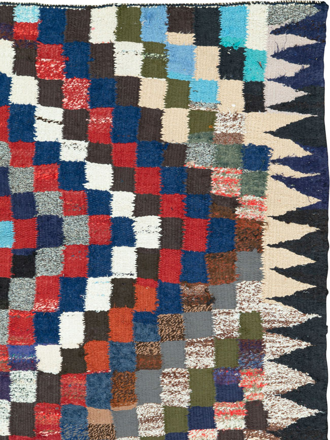 Vintage Persian Flatweave, No.26105 - Gss