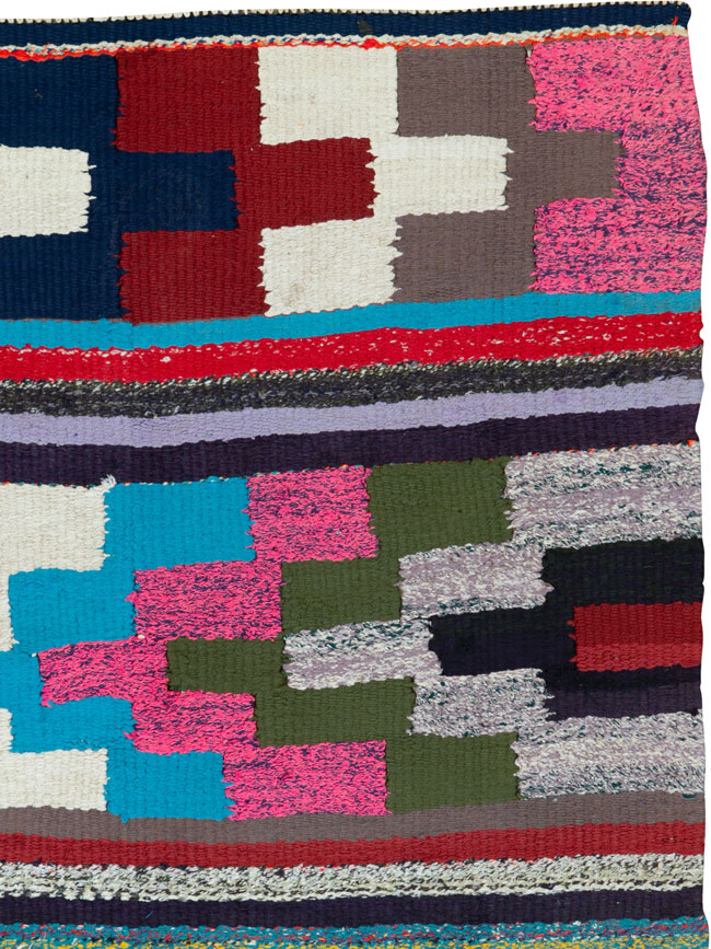 Vintage Persian Flatweave, No.26106 - Gss