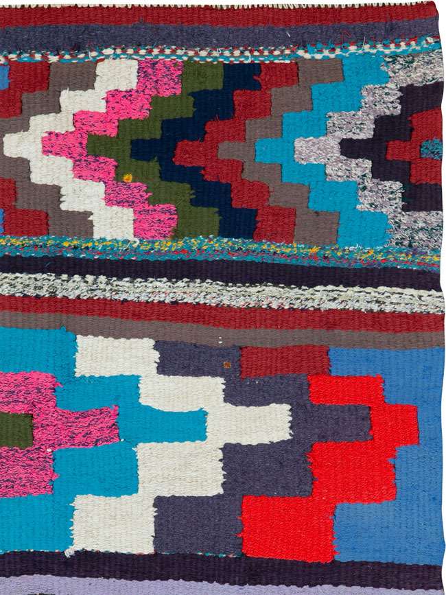 Vintage Persian Flatweave, No.26106 - Gss