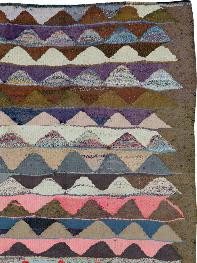 Vintage Persian Flatweave, No.26112 - Gss