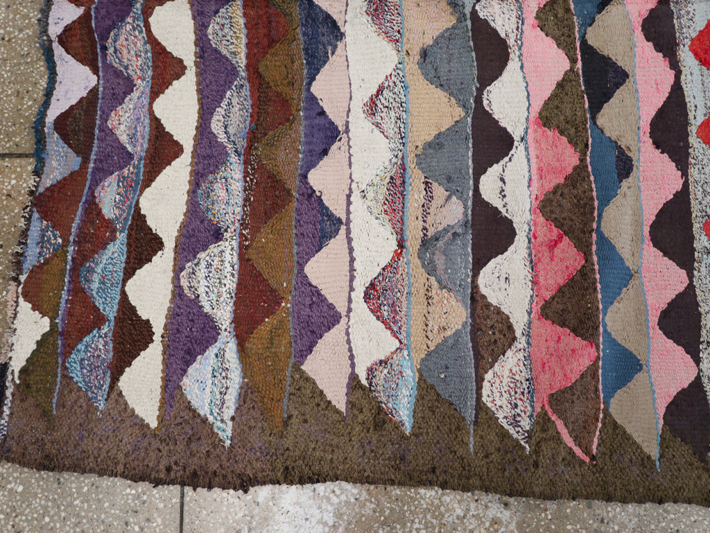 Vintage Persian Flatweave, No.26112 - Gss