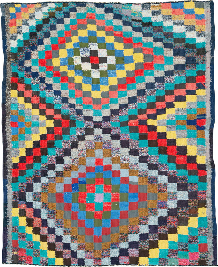 Vintage Persian Flatweave, No.26113 - Gss