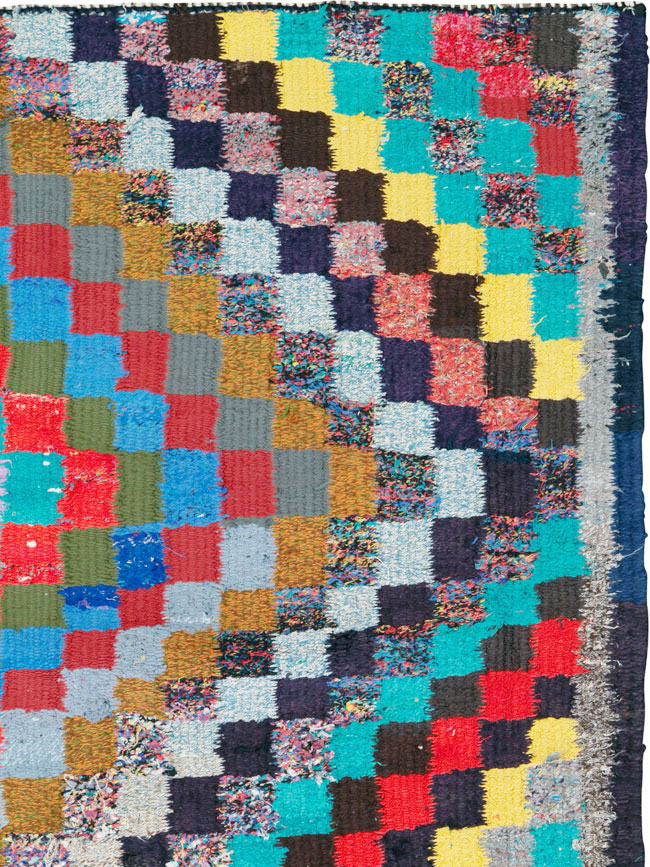 Vintage Persian Flatweave, No.26113 - Gss