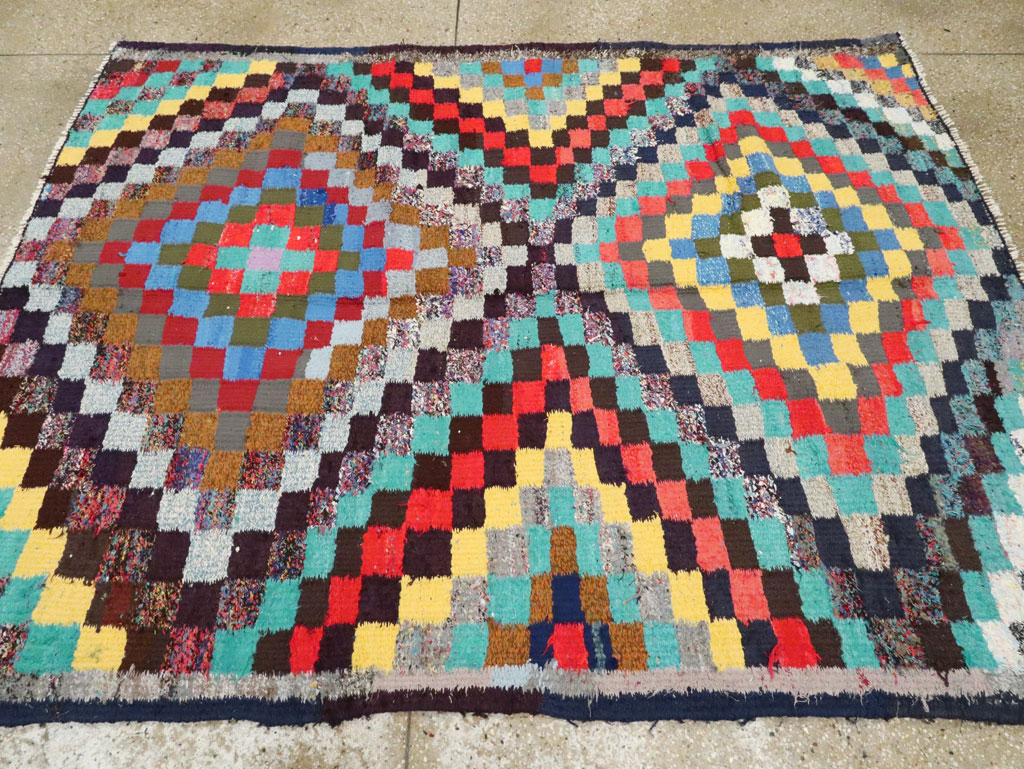 Vintage Persian Flatweave, No.26113 - Gss